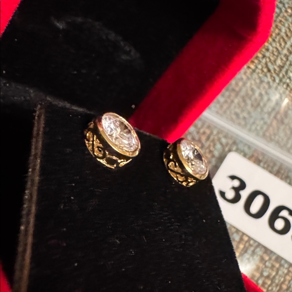 3063 Swarovski Crystal Elements Post Earrings - image 4